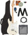 Fender Squier Affinity Stratocaster, Maple - Olympic White w/ Frontman 10G Amp