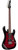  Ibanez GRX70QA RG Gio Electric Guitar - Transparent Red Burst w/ Amplifier 