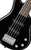  Ibanez GSRM25 SR Gio miKro Short-Scale Bass Guitar - Black w/ Gig Bag 