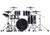  Roland VAD507 V-Drums Acoustic Design Electronic Drum Set w/ Drum Throne 