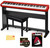  Casio CDP-S160 88-Key Compact Digital Piano - Red w/ CS-470P Stand 