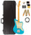 Fender American Professional II Jazzmaster - Miami Blue w/ Guitar Cleaning Kit