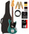 Fender American Professional Classic Mustang Bass - Faded Sherwood Green Metallic w/ Cleaning Kit