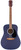  Fender FA Series Dreadnought Acoustic Guitar - Saphire Blue w/ Hard Case 