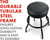  Fender Embossed Black Logo Barstool - Black 