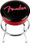  Fender Red Sparkle Logo Barstool w/ Picks 