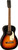  Gretsch Jim Dandy Parlor Acoustic Guitar - Rex Burst w/ Strap 