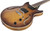 Ibanez AM53 AM Artcore Hollow Body Electric Guitar - Tobacco Flat w/ Amplifier