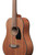  Ibanez PF2MH PF Performance 3/4-Size Dreadnought Acoustic Guitar - Open Pore Natural w/ Gig Bag 