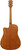  Ibanez PF50CE PF Performance Dreadnought Acoustic-Electric Guitar - Transparent Blue Sunburst 