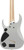 Ibanez RGDMS8 RGD Axe Design Lab Electric Guitar - Classic Silver Matte w/ Gig Bag