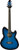 Ibanez TCY10E Talman Acoustic-Electric Guitar - Transparent Blue Sunburst w/ Gig Bag