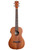 Kala KA-BE Satin Mahogany Baritone Acoustic-Electric Ukulele w/ Hard Case
