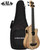  Kala UBASS-SP-MAPL-FS Spalted Maple Fretted Acoustic-Electric U-Bass 