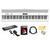Roland FP-60X 88-Key Digital Piano - White w/ Sustain Pedal