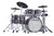  Roland VAD716-GE V-Drums Acoustic Design Electronic Drum Set - Gloss Ebony w/ Audio Cable 