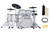  Roland VAD716-PW V-Drums Acoustic Design Electronic Drum Set - Pearl White w/ Audio Cable 