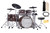  Roland VAD716 V-Drums Acoustic Design Electronic Drum Set - Satin Walnut w/ Drum Throne 