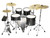  Zildjian ALCHEM-E Gold EX Electronic Drum Kit w/ Drum Throne 