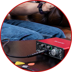 Focusrite Scarlett Solo USB Audio Interface w/ XLR Cable