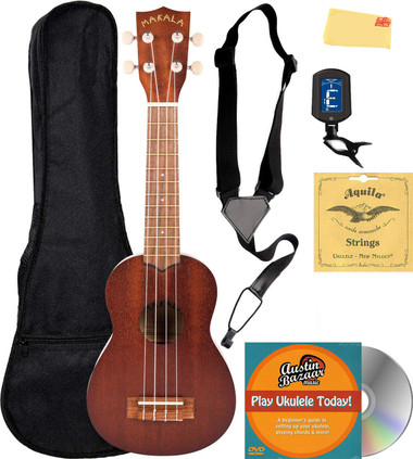 Kala MK-S Makala Soprano Ukulele w/ Gig Bag
