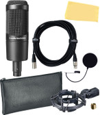 Audio-Technica AT2035 Cardioid Condenser Microphone w/ Boom