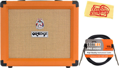 Orange Crush 20 Guitar Combo Amplifier w/ Instrument Cable
