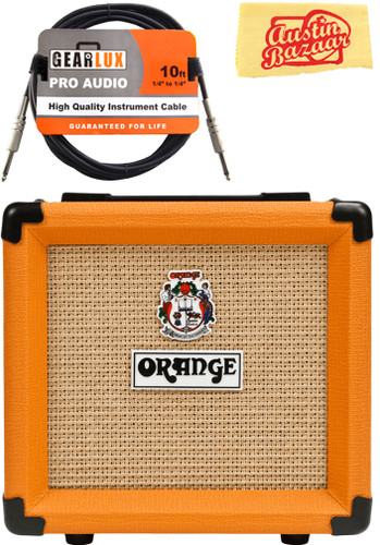 Orange PPC108 1x8-Inch Closed-Back Speaker Cabinet w/ Instrument Cable