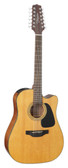 Takamine GD30CE-12 12-String Dreadnought Cutaway Acoustic-Electric Guitar - Natural