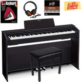 Casio PX-870 Privia Digital Piano - Black w/ Furniture Bench