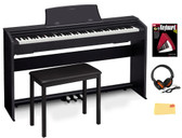 Casio PX-770 Privia Digital Piano - Black w/ Furniture Bench