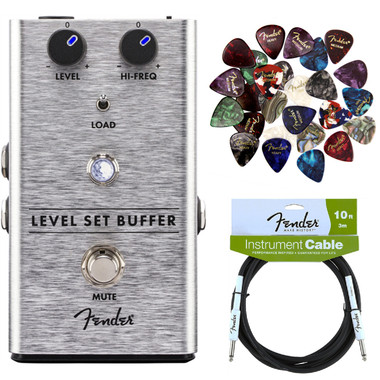 Fender Level Set Buffer Pedal w/ Instrument Cable