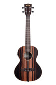 Kala KA-EBY-TE Striped Ebony Tenor Acoustic-Electric Ukulele