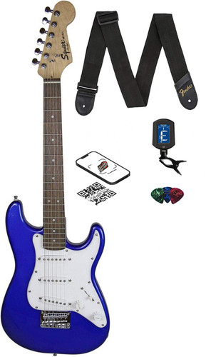 ギター Squier by Fender mini Stratocaster Amazon.com: Fender Squier 3/4 Size Kids Mini Strat Electric Guitar