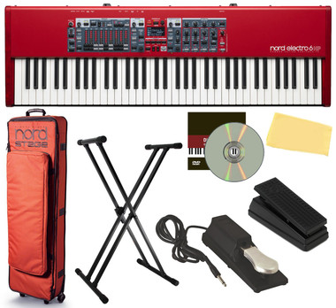 Nord Electro 6 HP 73-Key Hammer Action Stage Piano w/ Soft Case