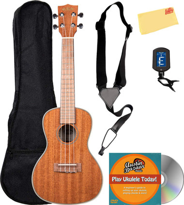Kala KA-CG Glossed Mahogany Concert Ukulele w/ Gig Bag