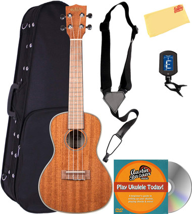 Kala KA-CG Glossed Mahogany Concert Ukulele w/ Hard Case