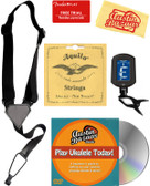 Tenor Ukulele Accessory Bundle w/ Aquila Strings
