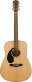 Fender CD-60S Solid Top Dreadnought Acoustic Guitar, Left Handed - Natural