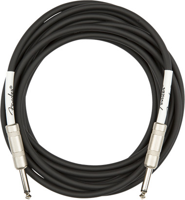 Fender 18.6-Foot Original Instrument Cable, Straight-Straight, Black - 1 Pack