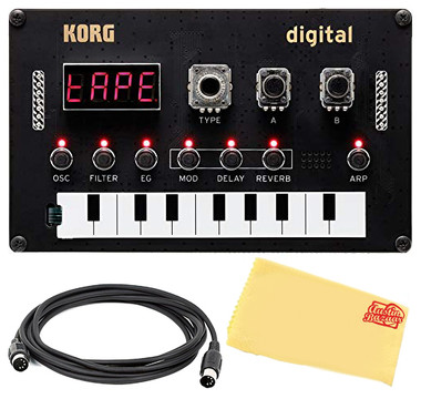 Korg Nu:tekt NTS-1 Programmable Synthesizer Kit w/ Cables
