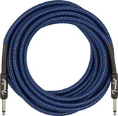 Fender 18.6-Foot Professional Instrument Cable, Straight-Straight, Blue Tweed - 1 Pack