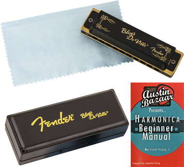 Fender Blues DeVille Harmonica - Key of G w/ Carrying Case