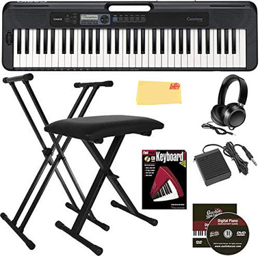 Casio CT-S300 Casiotone 61-Key Keyboard w/ Adjustable Stand