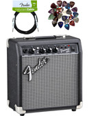 Fender Frontman 10G Guitar Combo Amplifier - Black w/ Instrument Cable