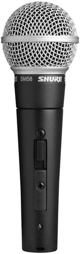 SHURE SM58(オンオフスイッチなし) SHURE シュア SM58-LCE ボーカル用ダイナミックマイク（スイッチ