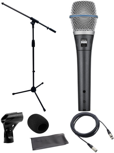 Shure Beta 87C Cardioid Condenser Microphone w/ Stand