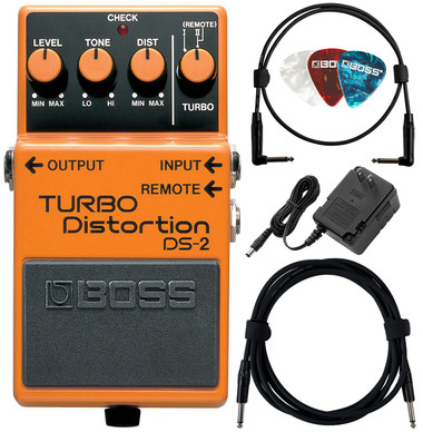 ギター BOSS DS-2 MOD Boss DS-2 Turbo Distortion w/ Power Supply