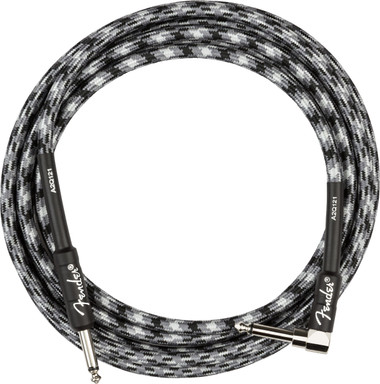 Fender 10-Foot Professional Instrument Cable, Straight-Angled, Winter Camo - 1 Pack