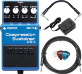 Boss CS-3 Compressor/Sustainer w/ Instrument Cable